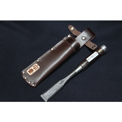 【予約商品】田齋 脇差し鑿 木目鍛え 8分 【予約商品】田齋 脇差し鑿 木目鍛え 8分