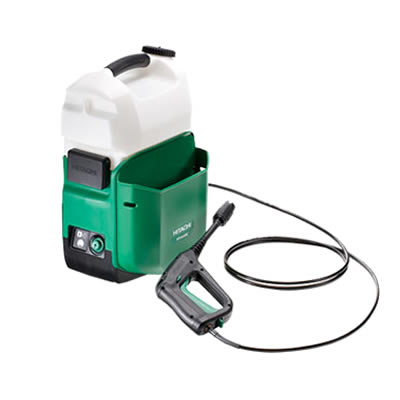 日立 AW14DBL コードレス高圧洗浄機 14.4V(別売品付) 日立 AW14DBL コードレス高圧洗浄機 14.4V(別売品付)