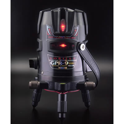 山真 GPR-9 DOT-W 高輝度 墨出し器 ドットレーザープロRC ゴリラ - 【通販ショップe-道具市場】