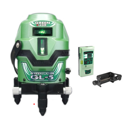 山真 GL-5-W グリーンレーザー墨出し器