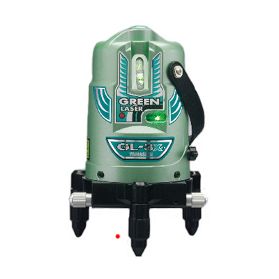 山真 GL-3X-W グリーンレーザー墨出し器 山真 GL-3X-W グリーンレーザー墨出し器