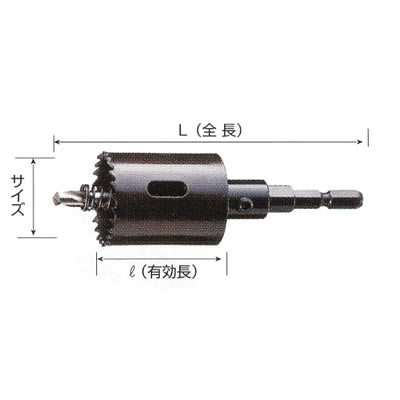 バイメタルホルソー BMJ-30 J型(コンビ軸) バイメタルホルソー BMJ-30 J型(コンビ軸)
