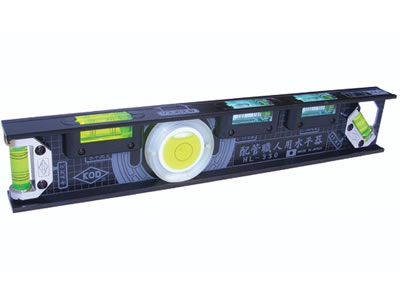 KOD 配管職人用水平器 HL-330(勾配計+水平器+マスレベル) KOD 配管職人用水平器 HL-330(勾配計+水平器+マスレベル)
