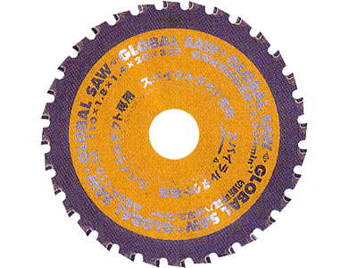 スパイラルダクト用グローバルソー 110mm-32P スパイラルダクト用グローバルソー 110mm-32P