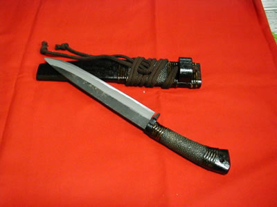 佐治武士作 鬼武者 鞘サメ皮巻 佐治武士作 鬼武者 鞘サメ皮巻