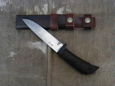 佐治武士作 宝刀山野小刀型 佐治武士作 宝刀山野小刀型